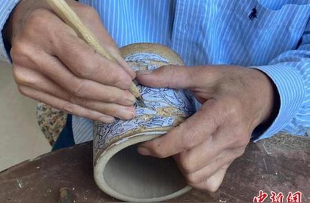 河北三河：毕生匠心的竹雕手艺人